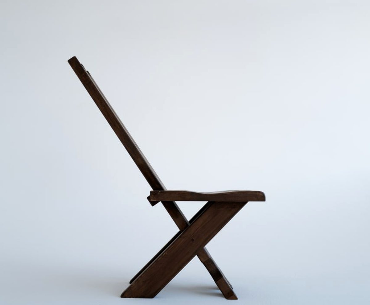 TETREE Модель 3 — стул с X-образной столярной конструкцией